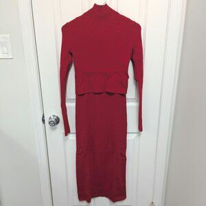 Seraphine Grazia two piece maternity/nursing sweater dress US 2